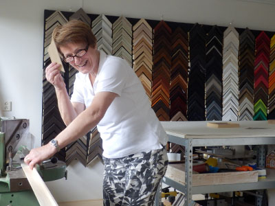 Lijstenmakerij Verhagen - workshop